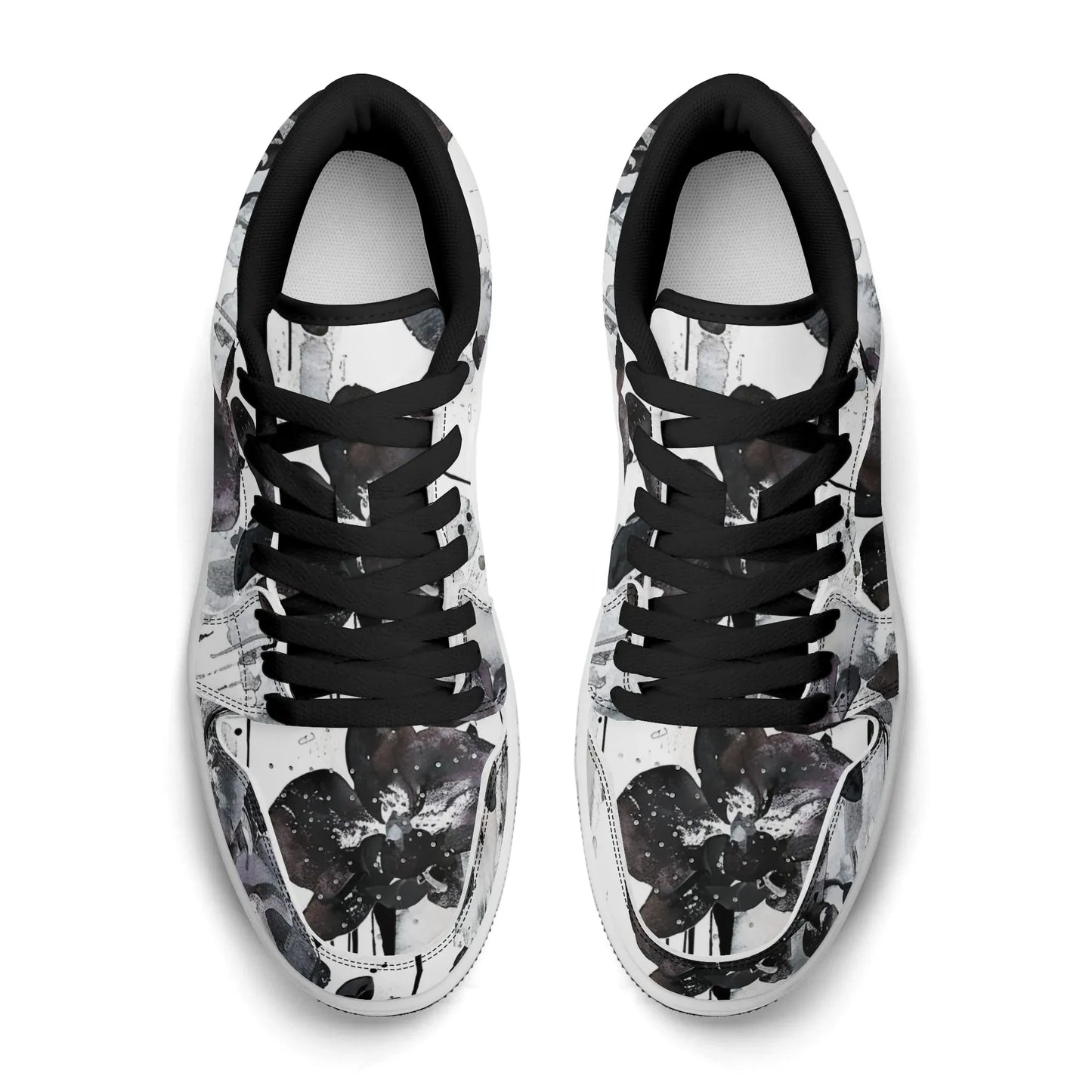 black-orchid-low-top-leder-sneaker-fur-herren-sneaker-jlr-design-23227 - JLR Design