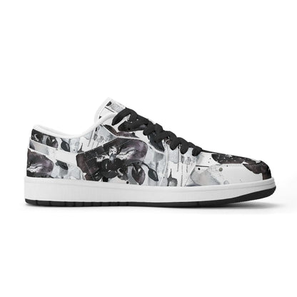 black-orchid-low-top-leder-sneaker-fur-herren-sneaker-jlr-design-68679 - JLR Design