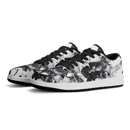 black-orchid-low-top-leder-sneaker-fur-herren-sneaker-jlr-design-51786 - JLR Design