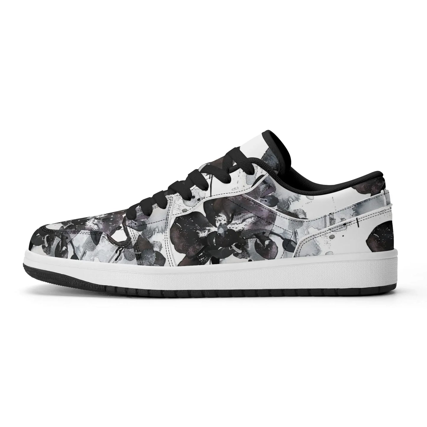 black-orchid-low-top-leder-sneaker-fur-herren-sneaker-jlr-design-86536 - JLR Design