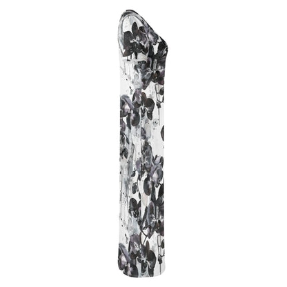 black-orchid-short-sleeve-long-dress-long-dress-jlr-design-81761 - JLR Design