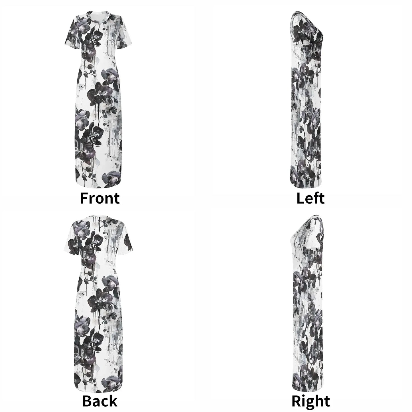 black-orchid-short-sleeve-long-dress-long-dress-jlr-design-45339 - JLR Design