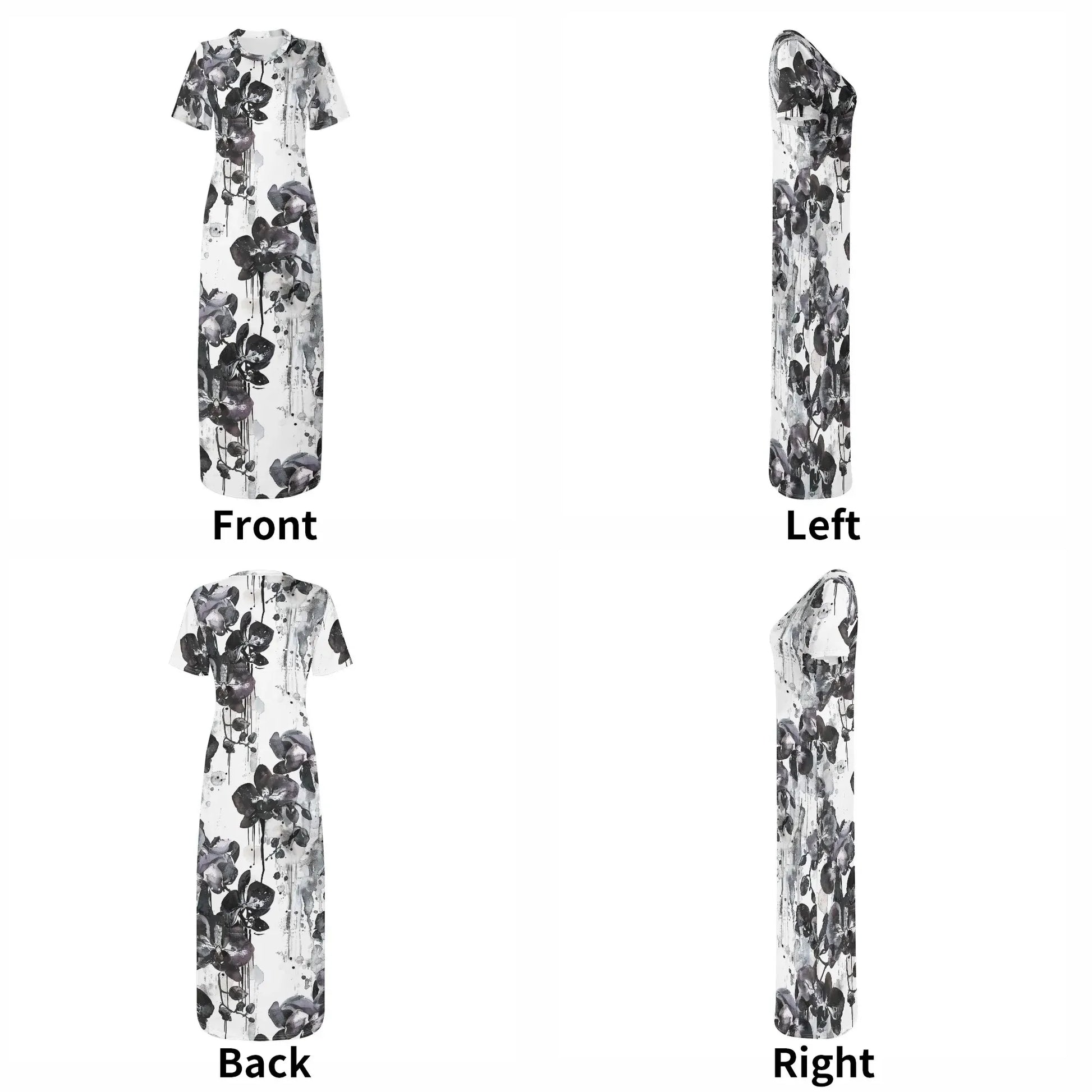 black-orchid-short-sleeve-long-dress-long-dress-jlr-design-45339 - JLR Design