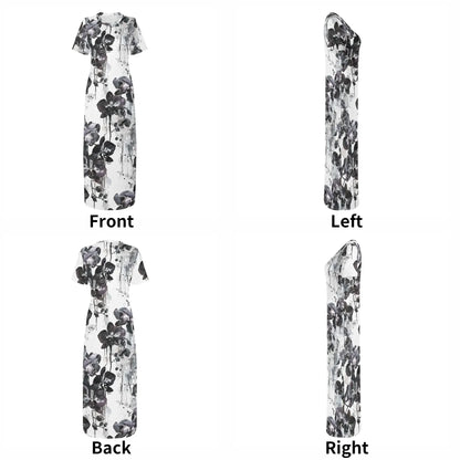 black-orchid-short-sleeve-long-dress-long-dress-jlr-design-45339 - JLR Design