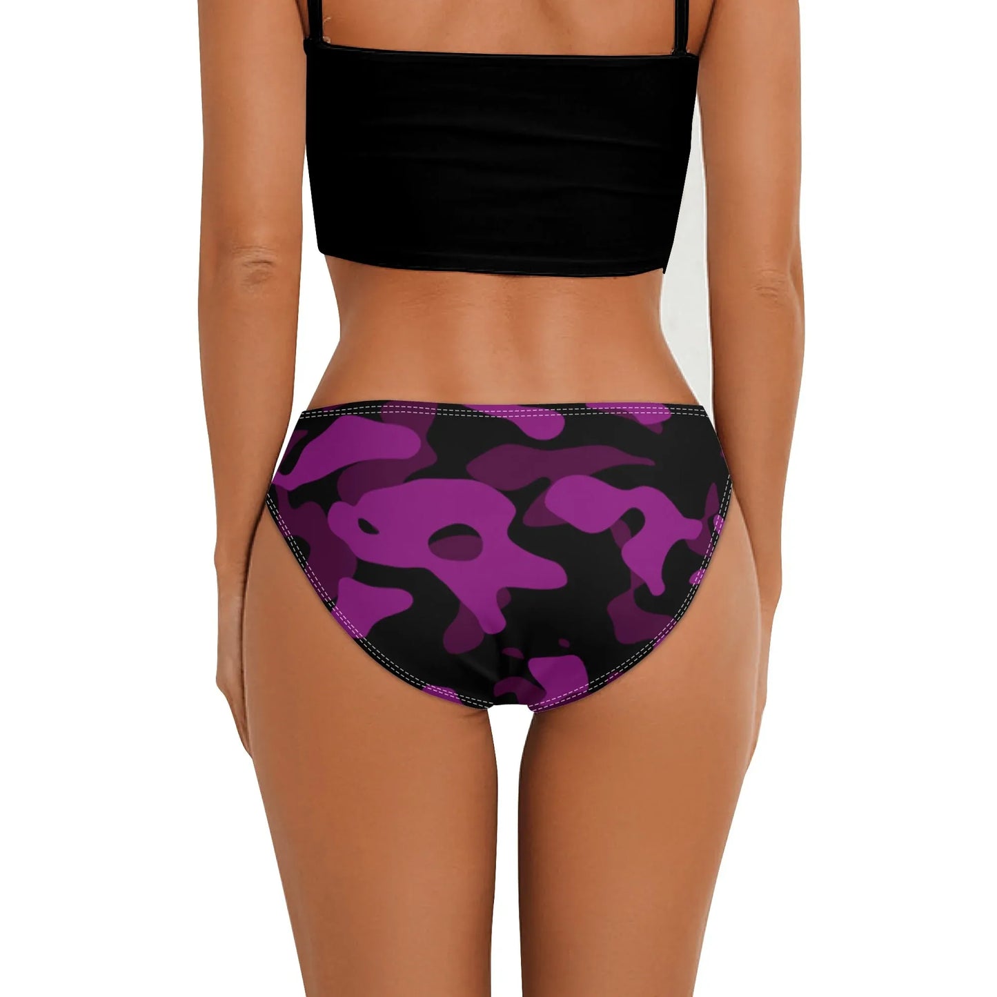 black-pink-camouflage-damen-slip-damen-slip-jlr-design-21023 - JLR Design
