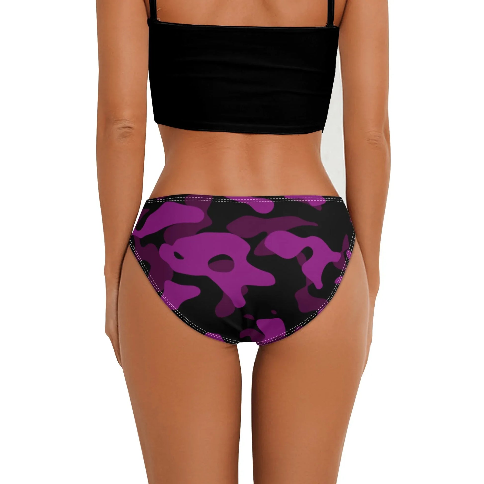 black-pink-camouflage-damen-slip-damen-slip-jlr-design-21023 - JLR Design