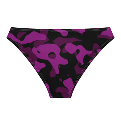 Black Pink Camouflage Damen Slip Damen Slip JLR Design