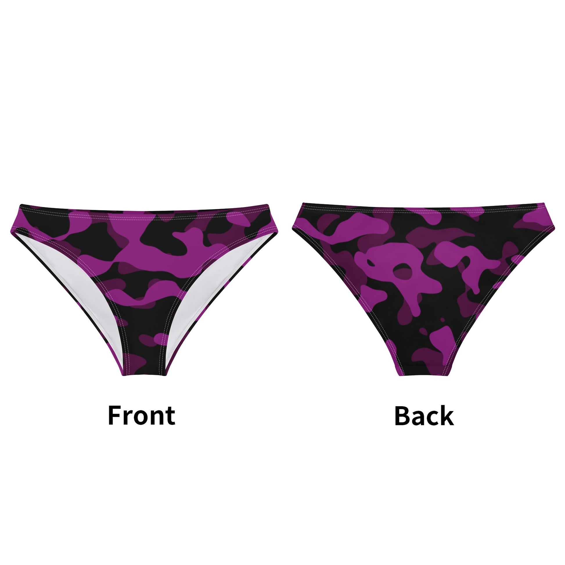 Black Pink Camouflage Damen Slip Damen Slip JLR Design