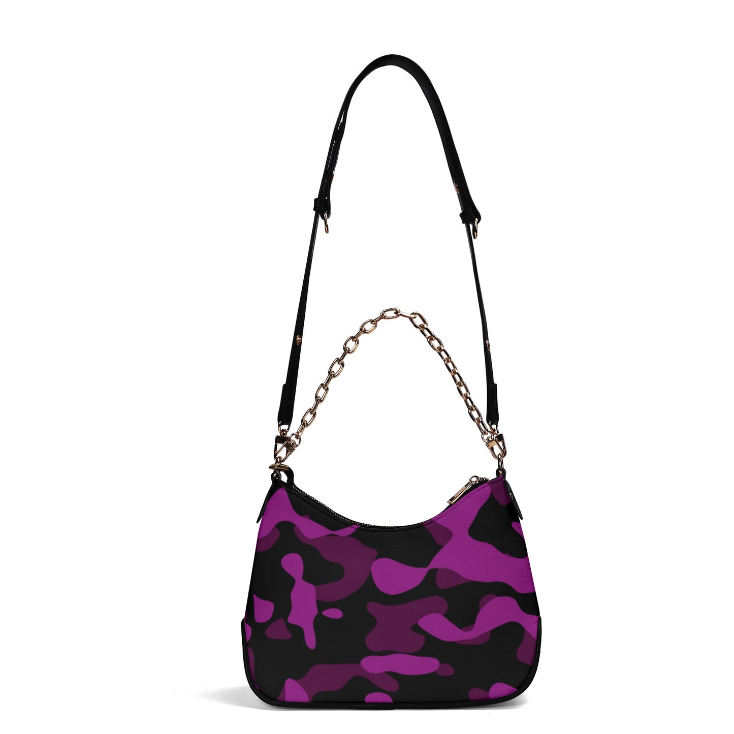 Black Pink Camouflage elegante Umhängetasche mit Kette Umhängetasche JLR Design