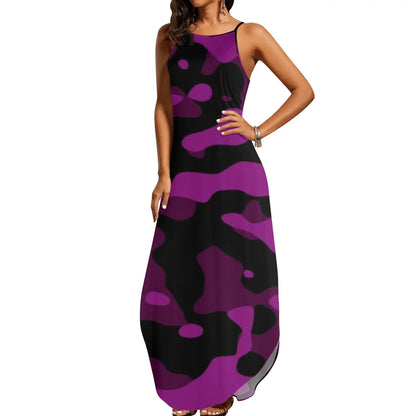 Black Pink Camouflage elegantes ärmelloses Abendkleid Abendkleid 77.99 Abendkleid, Black, Camouflage, Elegant, Pink, ärmellos JLR Design