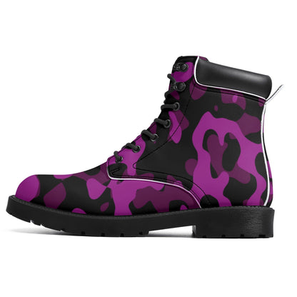 Black Pink Camouflage Ganzjahres Stiefel für Herren Lederstiefel 82.99 Black, Camouflage, Ganzjahres, Herren, Lederstiefel, Pink JLR Design