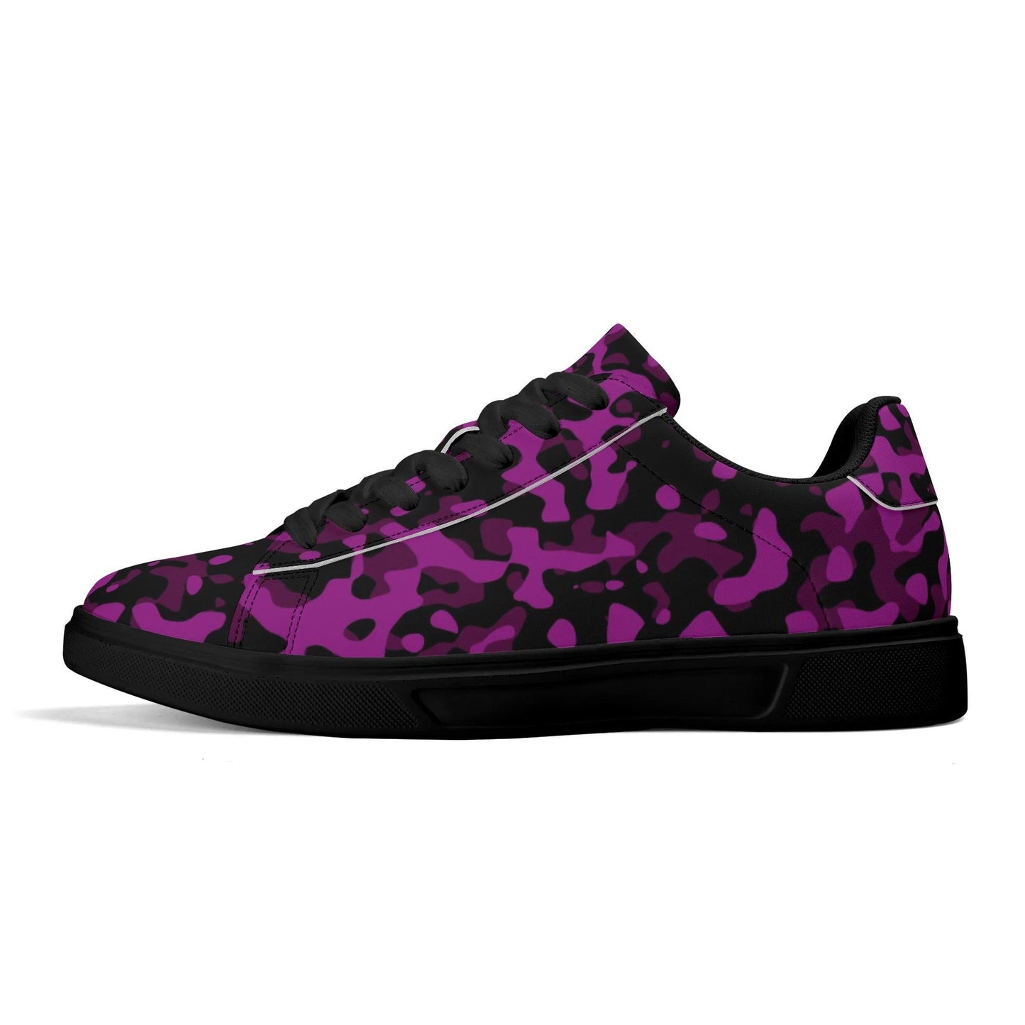 Black Pink Camouflage Low Top Leather Sneaker Low Top Sneaker 83.99 Black, Camouflage, Leather, Low, Pink, Sneaker, Top JLR Design