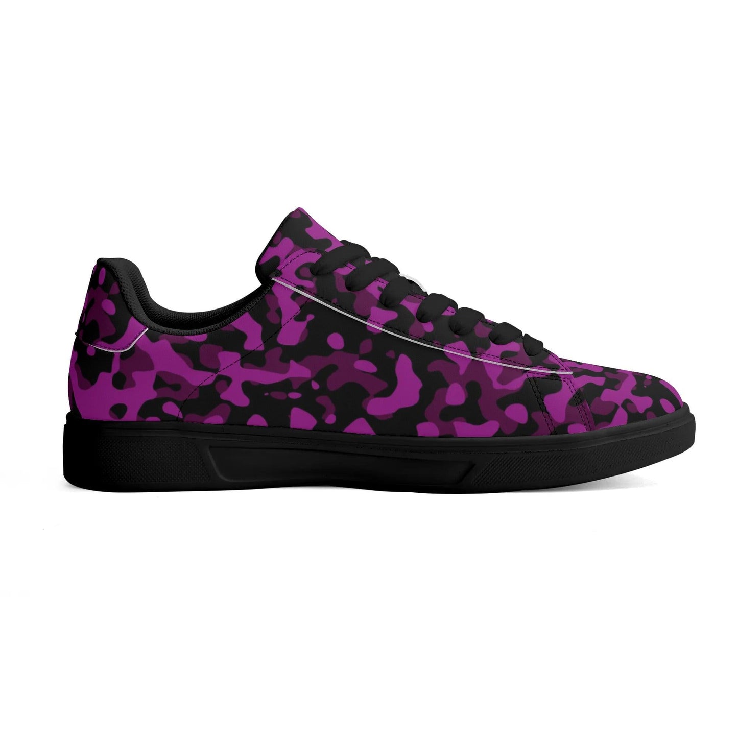 Black Pink Camouflage Low Top Leather Sneaker Low Top Sneaker 83.99 Black, Camouflage, Leather, Low, Pink, Sneaker, Top JLR Design