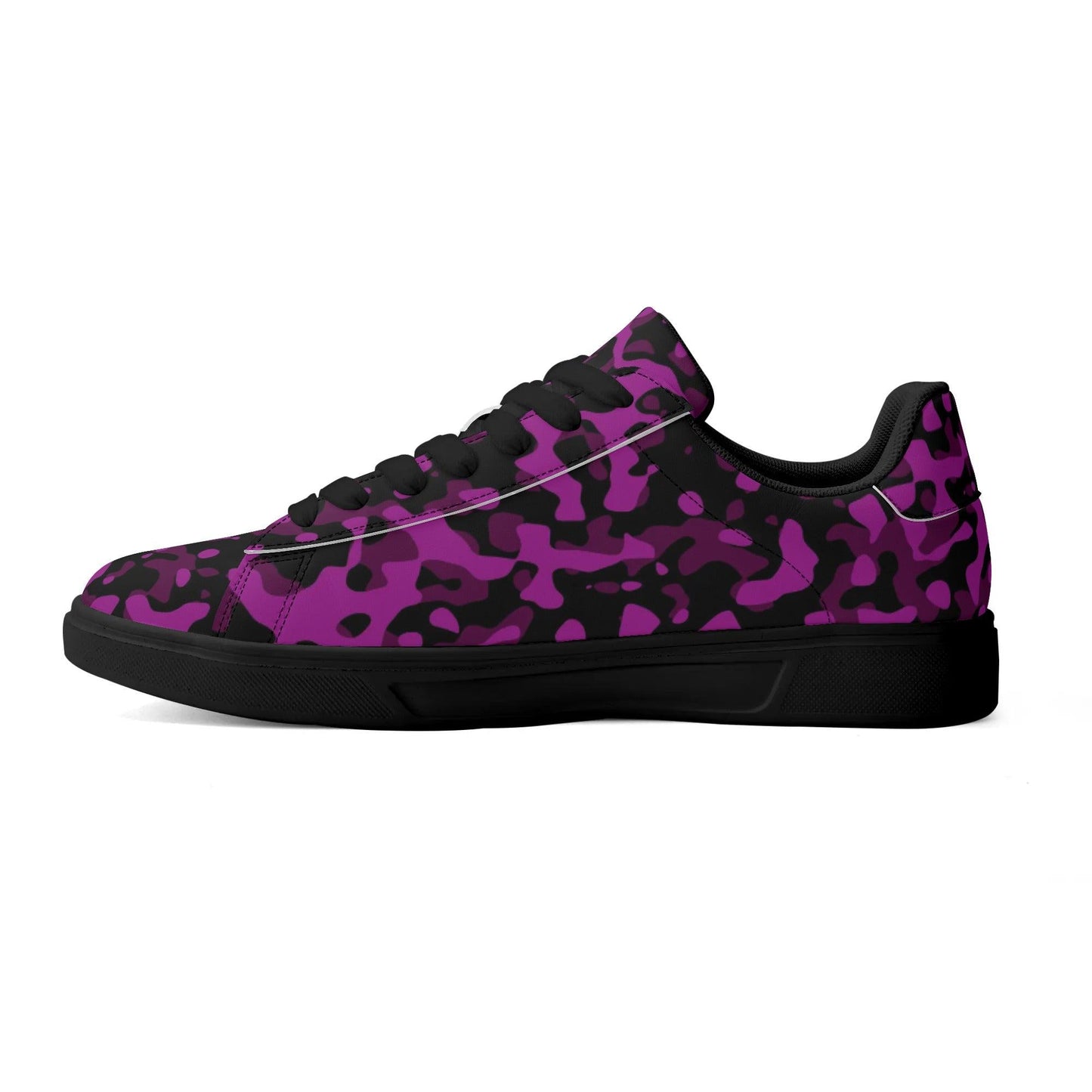 Black Pink Camouflage Low Top Leather Sneaker Low Top Sneaker 83.99 Black, Camouflage, Leather, Low, Pink, Sneaker, Top JLR Design