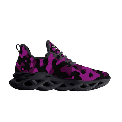Black Pink Camouflage Meeshy Flex Damen Sneaker -- Black Pink Camouflage Meeshy Flex Damen Sneaker - undefined Sneaker | JLR Design