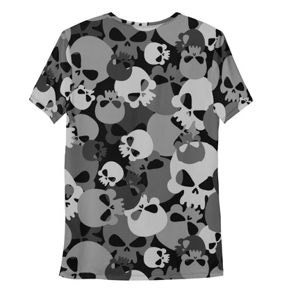 Black Skull Sport-T-Shirt für Herren Sport T-Shirt JLR Design