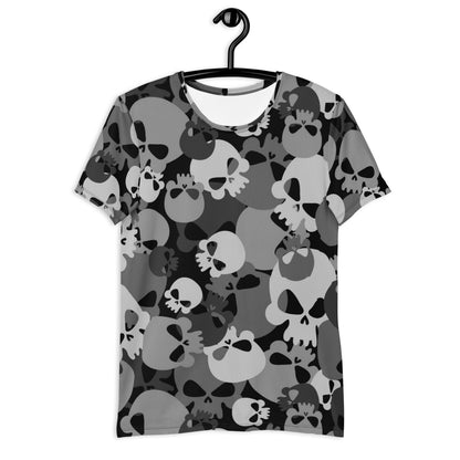 Black Skull Sport-T-Shirt für Herren Sport T-Shirt JLR Design