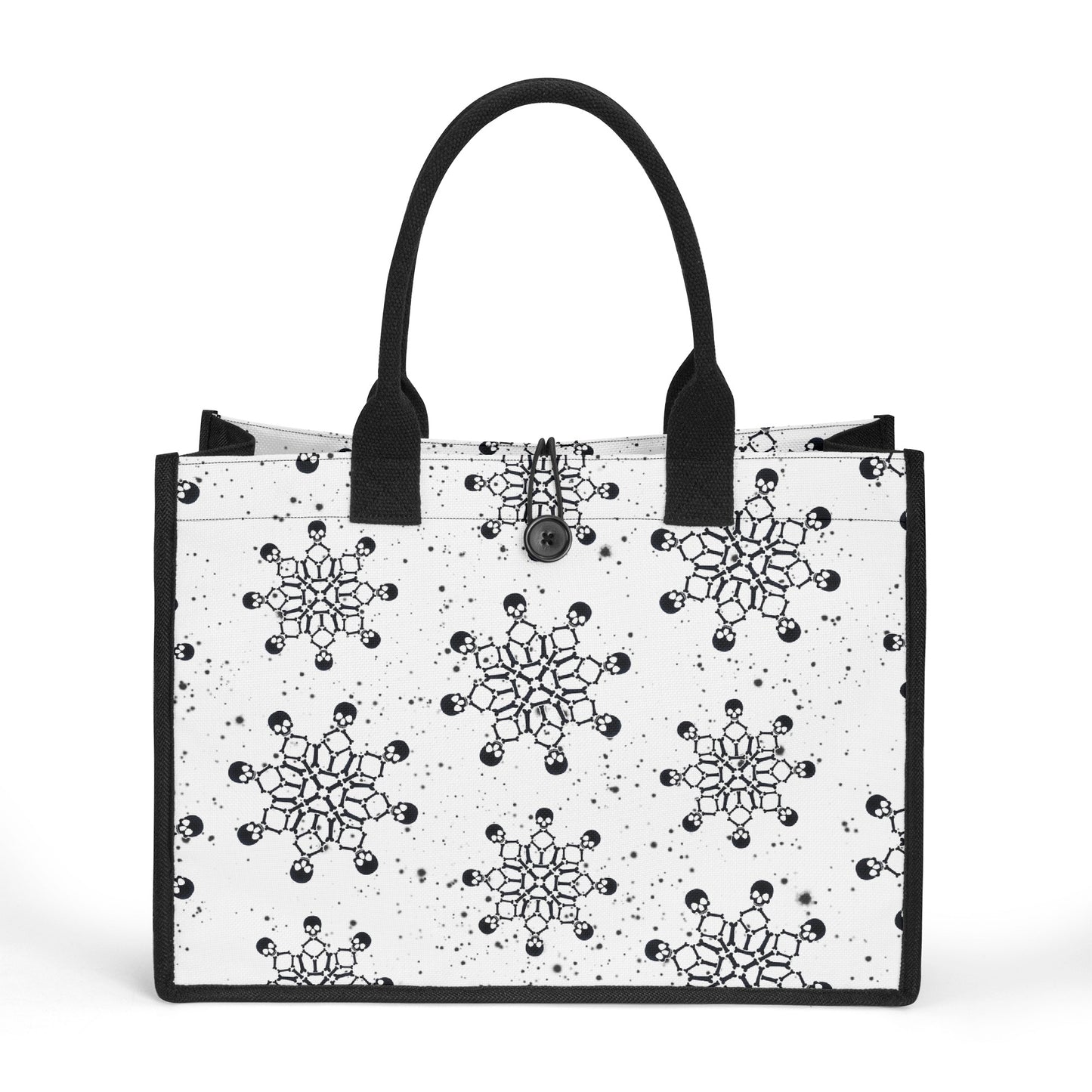 Black Snow Premium Canvas Shopper Tasche Tragetasche JLR Design