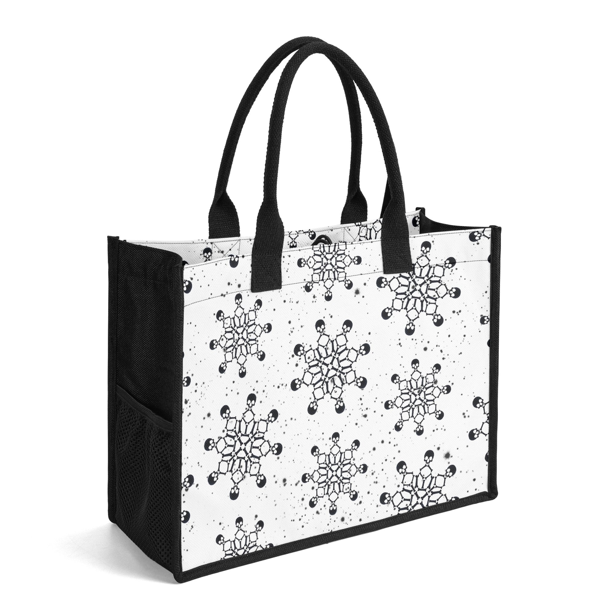 Black Snow Premium Canvas Shopper Tasche Tragetasche JLR Design