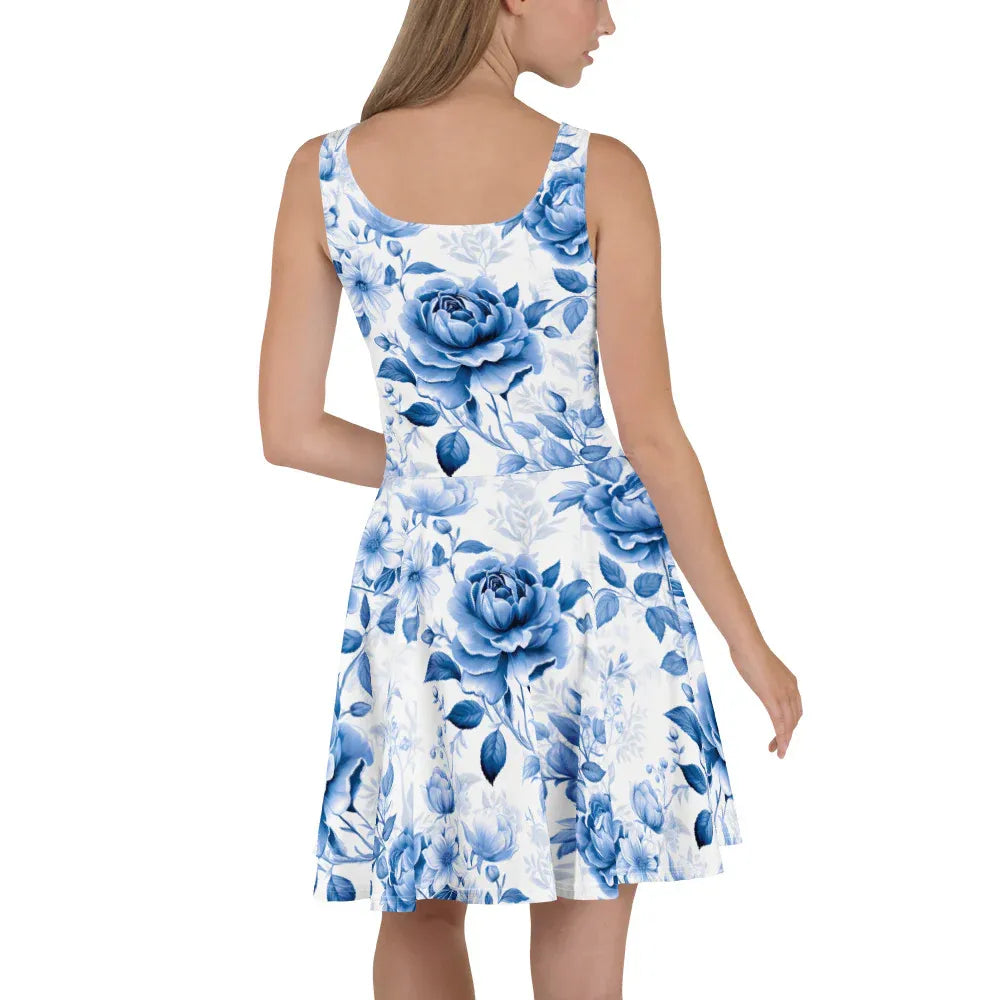 all-over-print-skater-dress-white-back-68489cfcf2b7e - JLR Design
