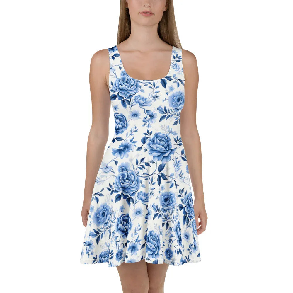 all-over-print-skater-dress-white-front-6848a01badce6 - JLR Design