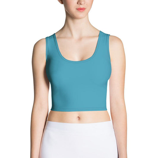 Blaues Damen Crop Top Crop Top 39.99 blau, Crop, Damen, Top JLR Design