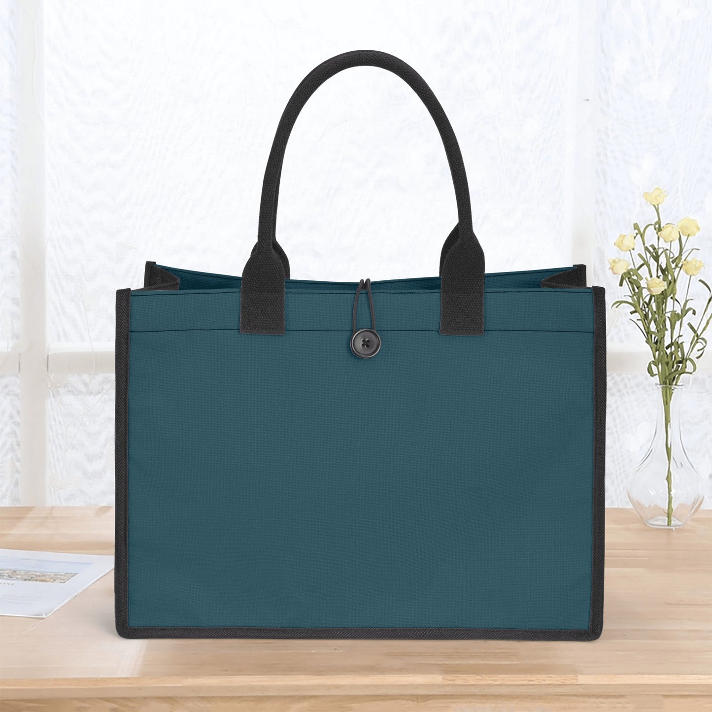 Blauwal Canvas Shopper Tasche Einkaufstasche JLR Design