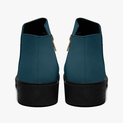 Blauwal elegante Reißverschluss-Stiefeletten Stiefeletten JLR Design