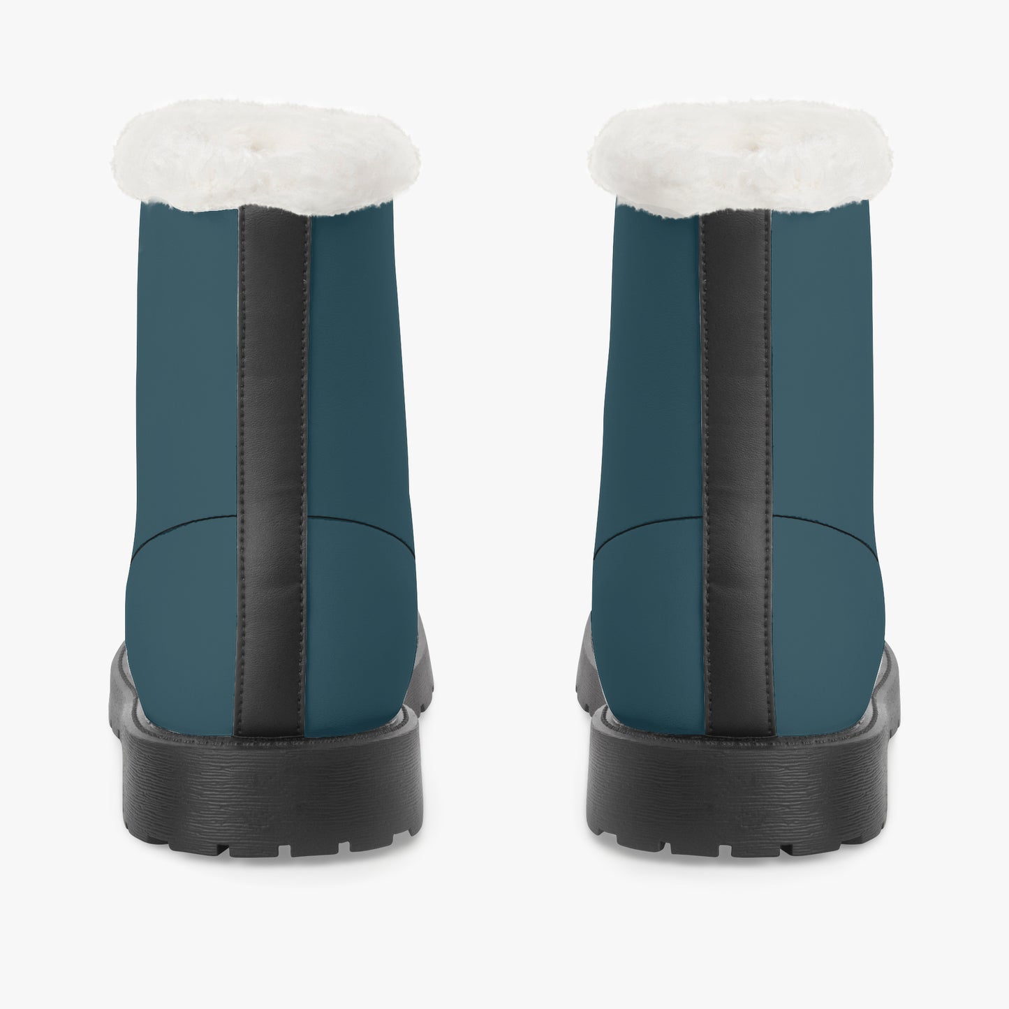 Blauwal Faux Fur Leder Boots Boots JLR Design