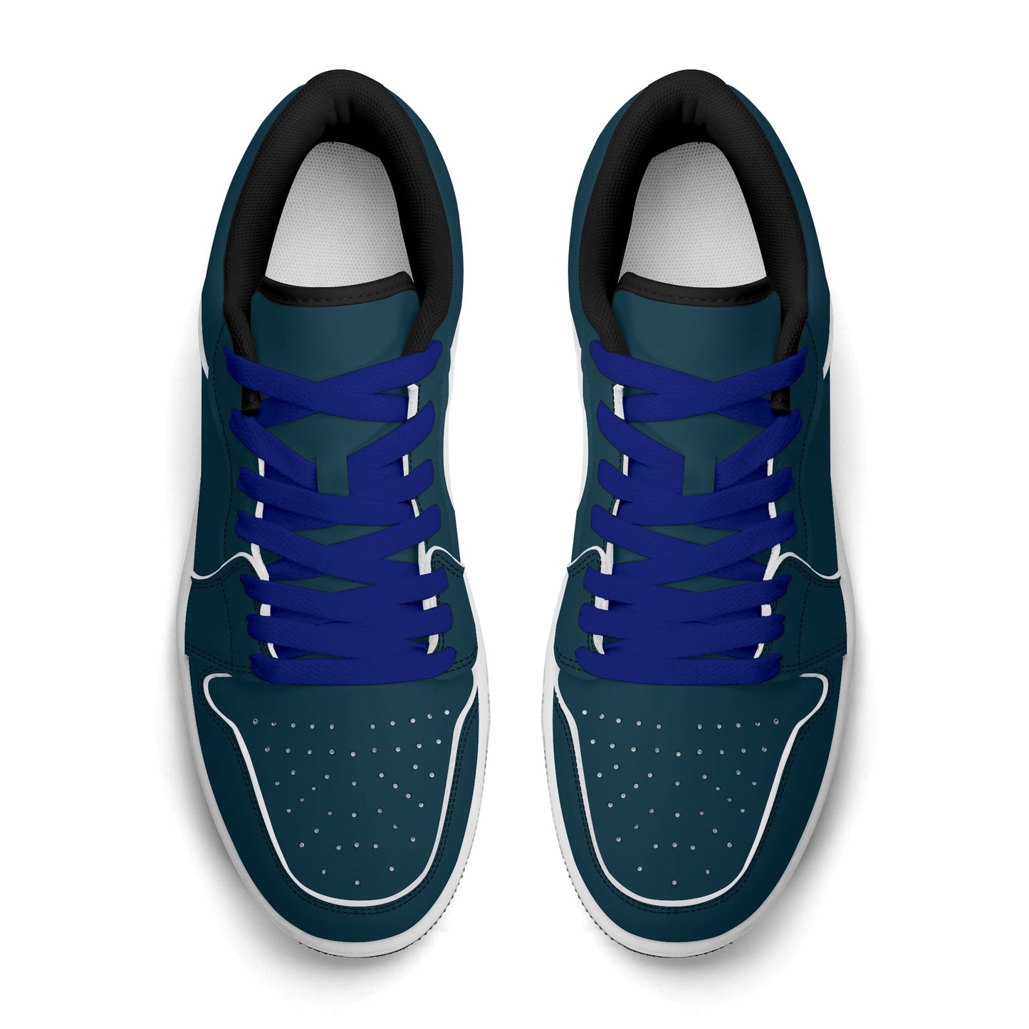 Blauwal Low Top Leder Sneaker für Damen Sneaker JLR Design