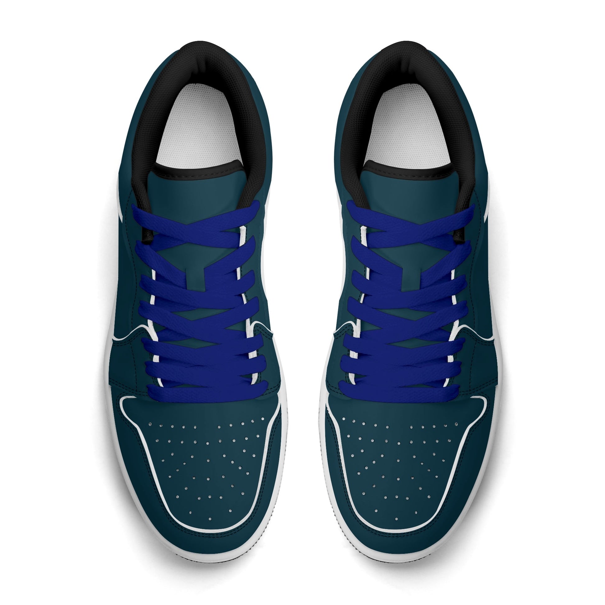 Blauwal Low Top Leder Sneaker für Damen Sneaker JLR Design