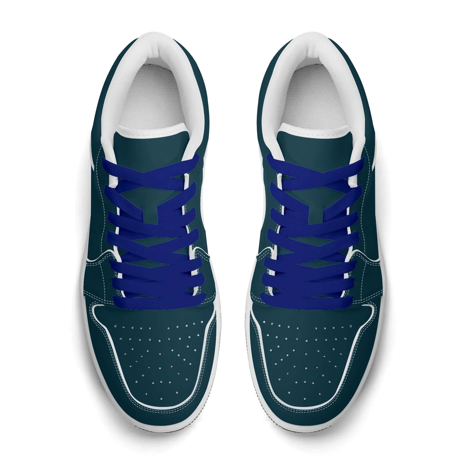 blauwal-low-top-leder-sneaker-fur-damen-sneaker-jlr-design-74982 - JLR Design