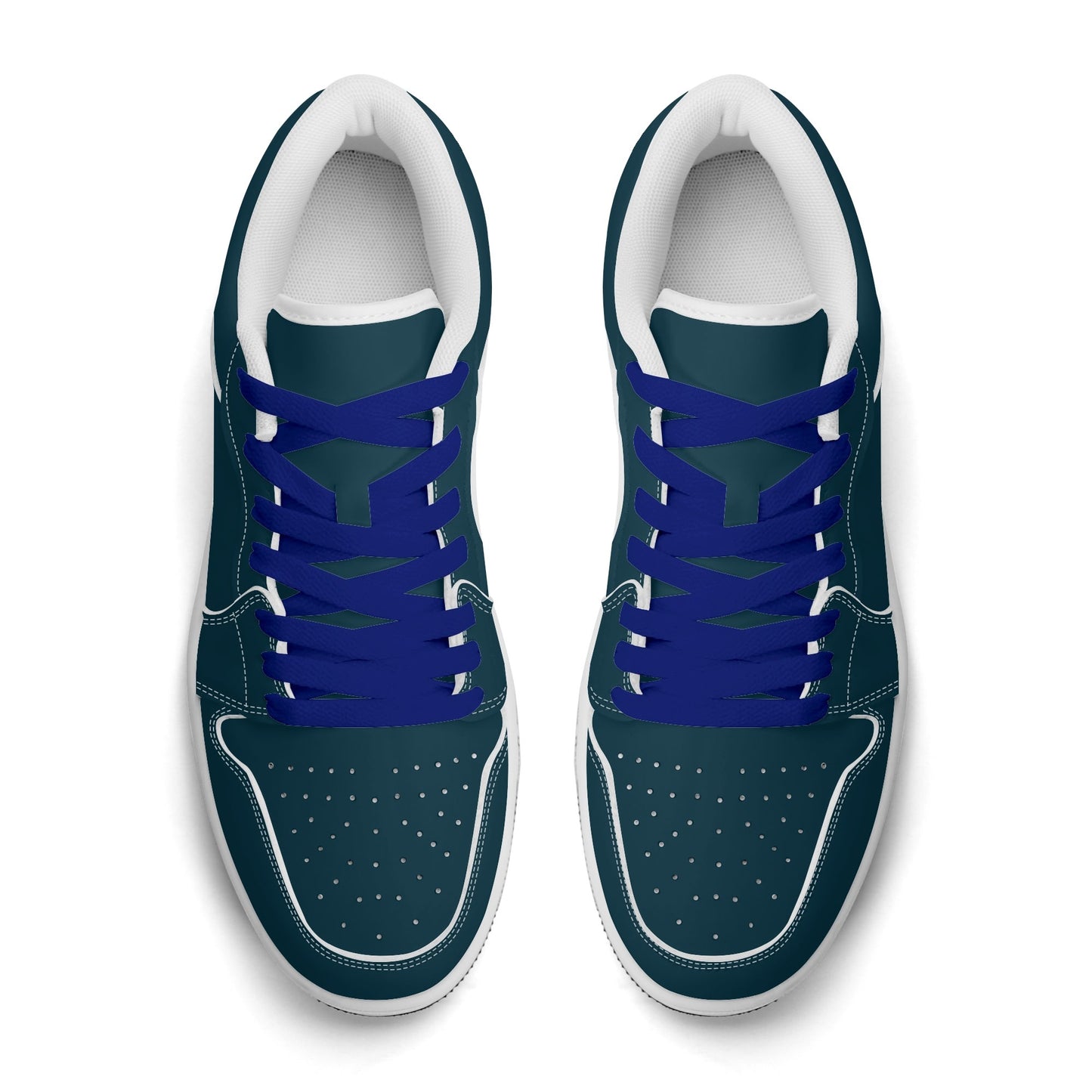 Blauwal Low Top Leder Sneaker für Damen Sneaker JLR Design