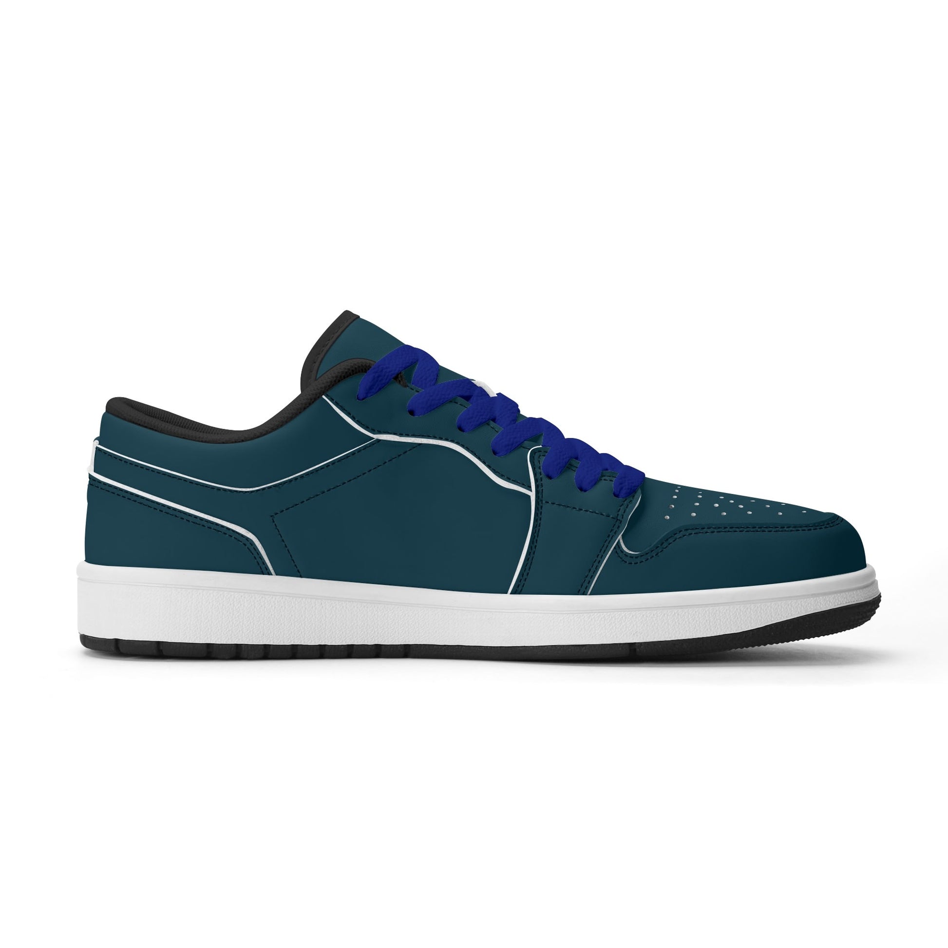 Blauwal Low Top Leder Sneaker für Damen Sneaker JLR Design