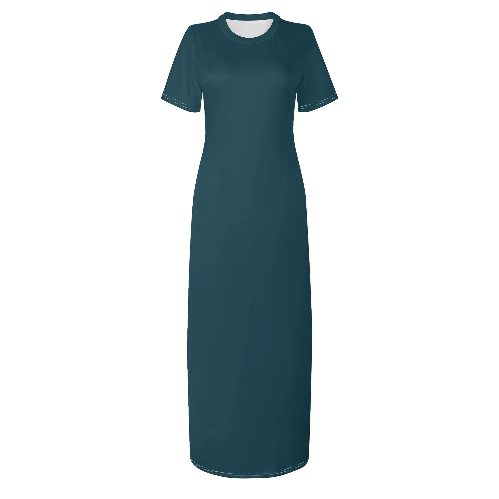 blauwal-short-sleeve-long-dress-long-dress-jlr-design-40862 - JLR Design