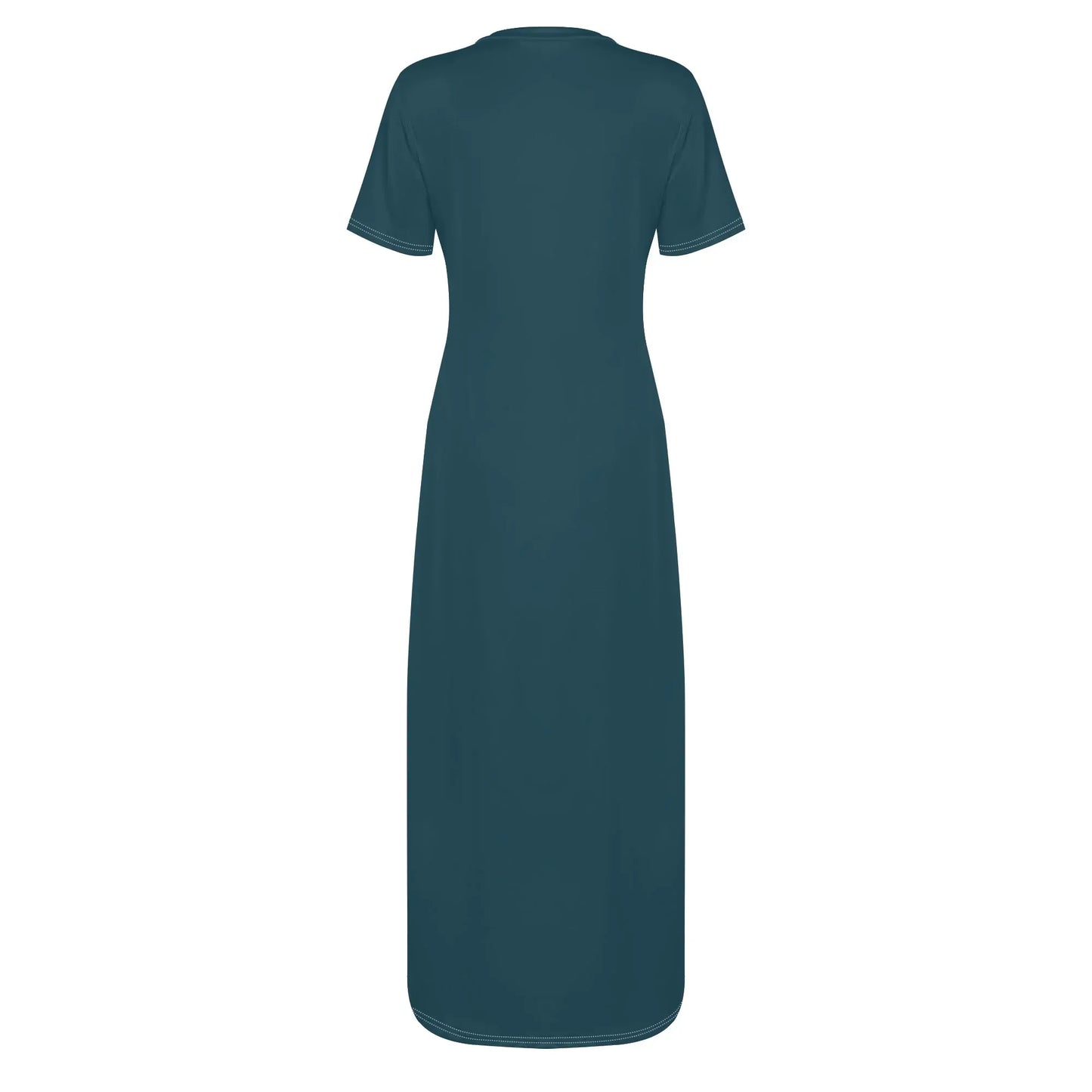 blauwal-short-sleeve-long-dress-long-dress-jlr-design-79518 - JLR Design