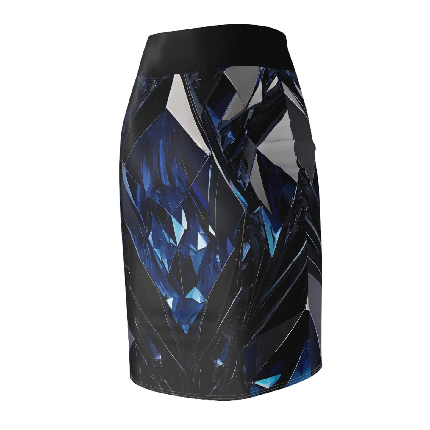 blue-black-crystal-bleistiftrock-bleistiftrock-jlr-design-37864 - JLR Design