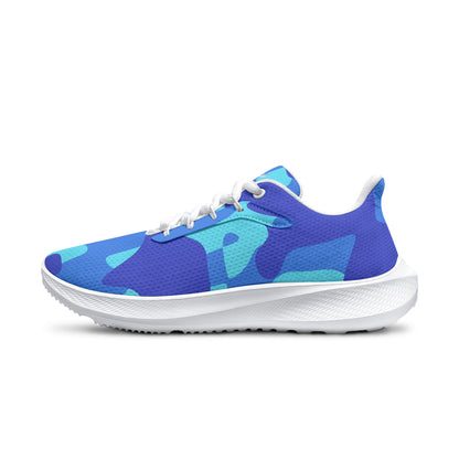 Blue Camouflage AeroWave Performance Laufschuhe Sneakers JLR Design