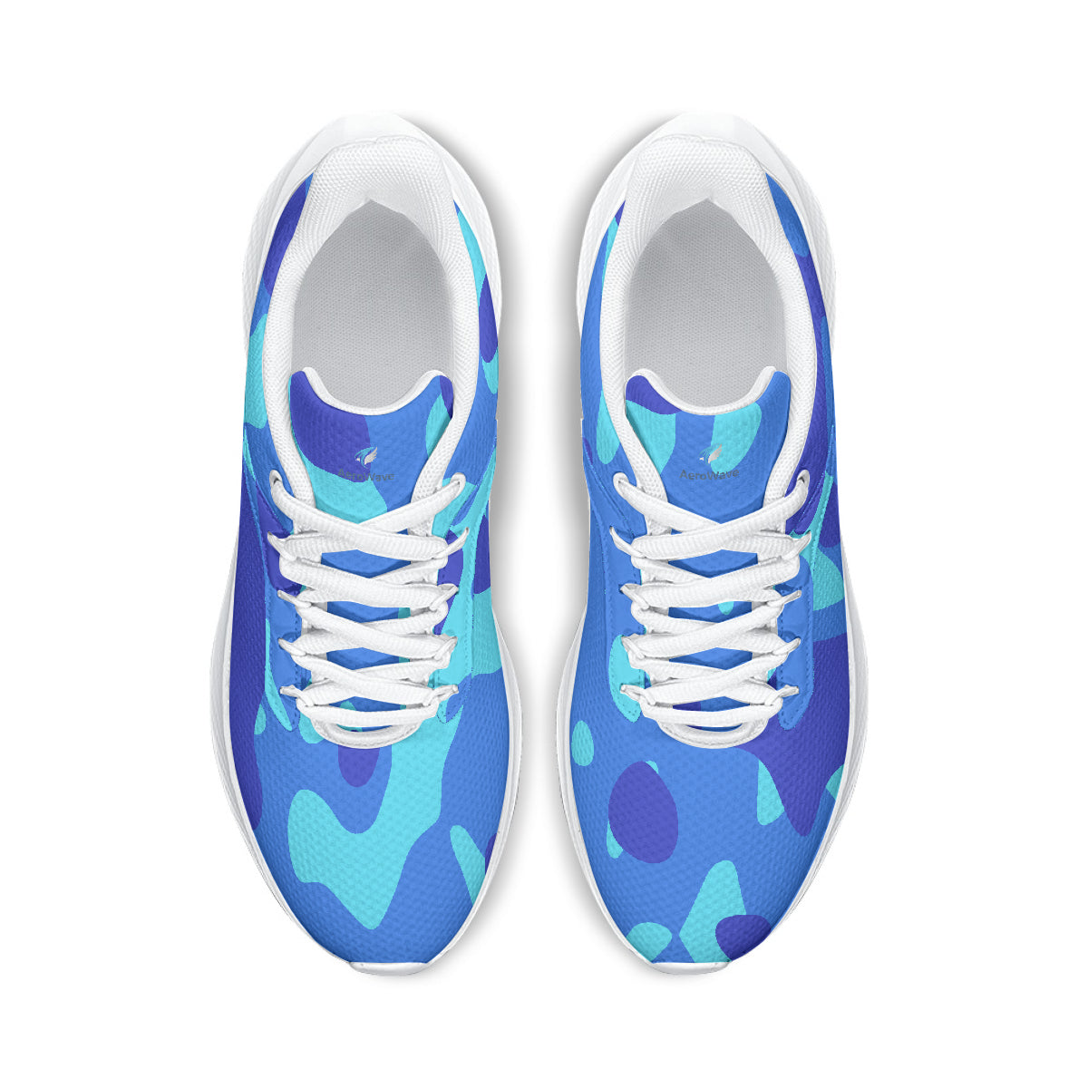 Blue Camouflage AeroWave Performance Laufschuhe Sneakers JLR Design