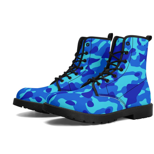 Blue Camouflage Damen Stiefel Stiefel 82.99 Blue, Camouflage, Damen, Stiefel JLR Design