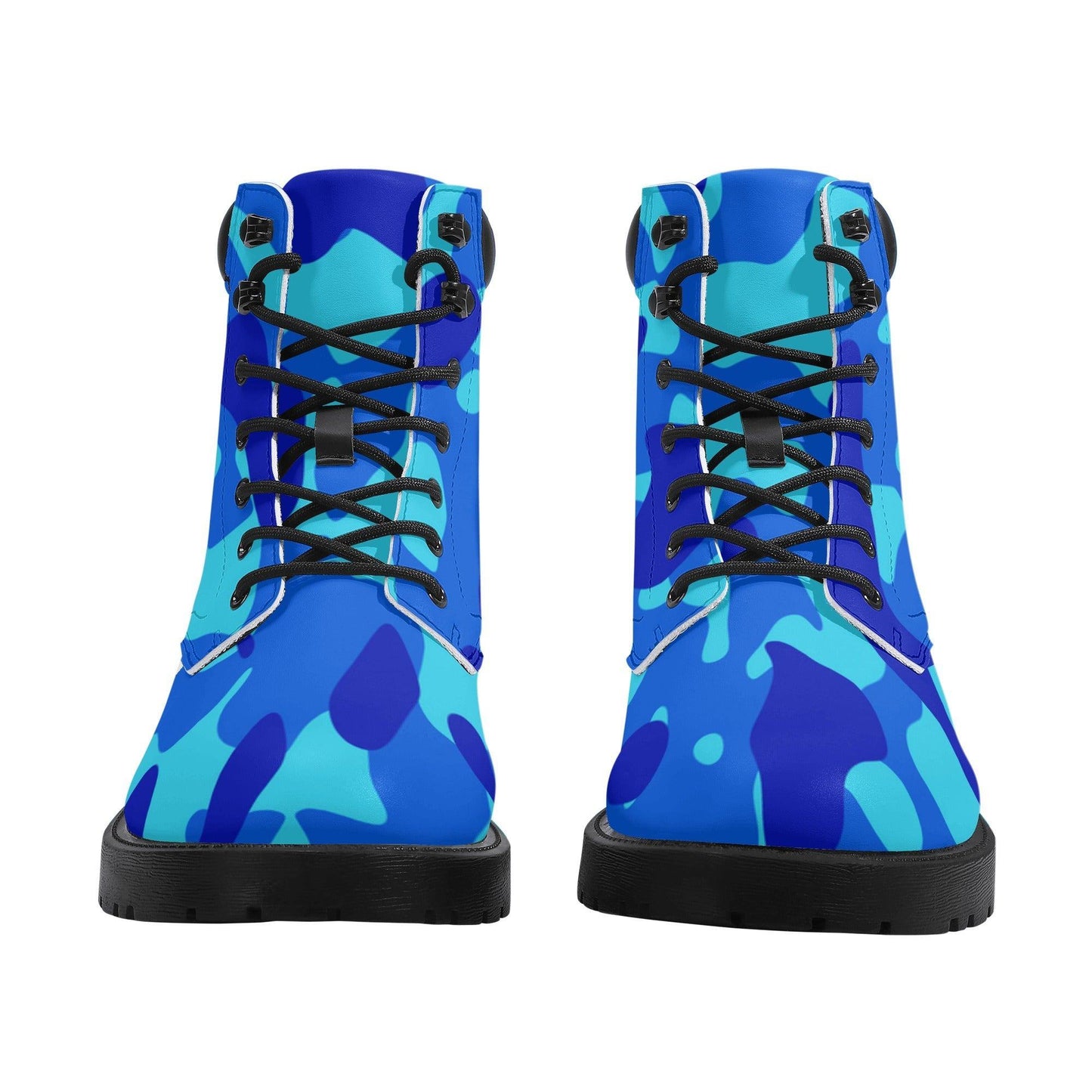 Blue Camouflage Ganzjahres Stiefel für Herren Lederstiefel 82.99 Blue, Camouflage, Ganzjahres, Herren, Lederstiefel JLR Design