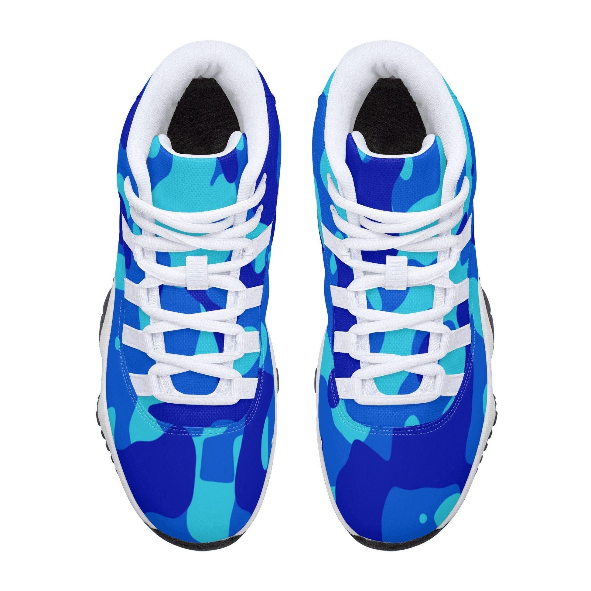 Blue Camouflage High Top Herren Sneaker Sneaker 108.99 Blue, Camouflage, Herren, High, Sneaker, Top JLR Design