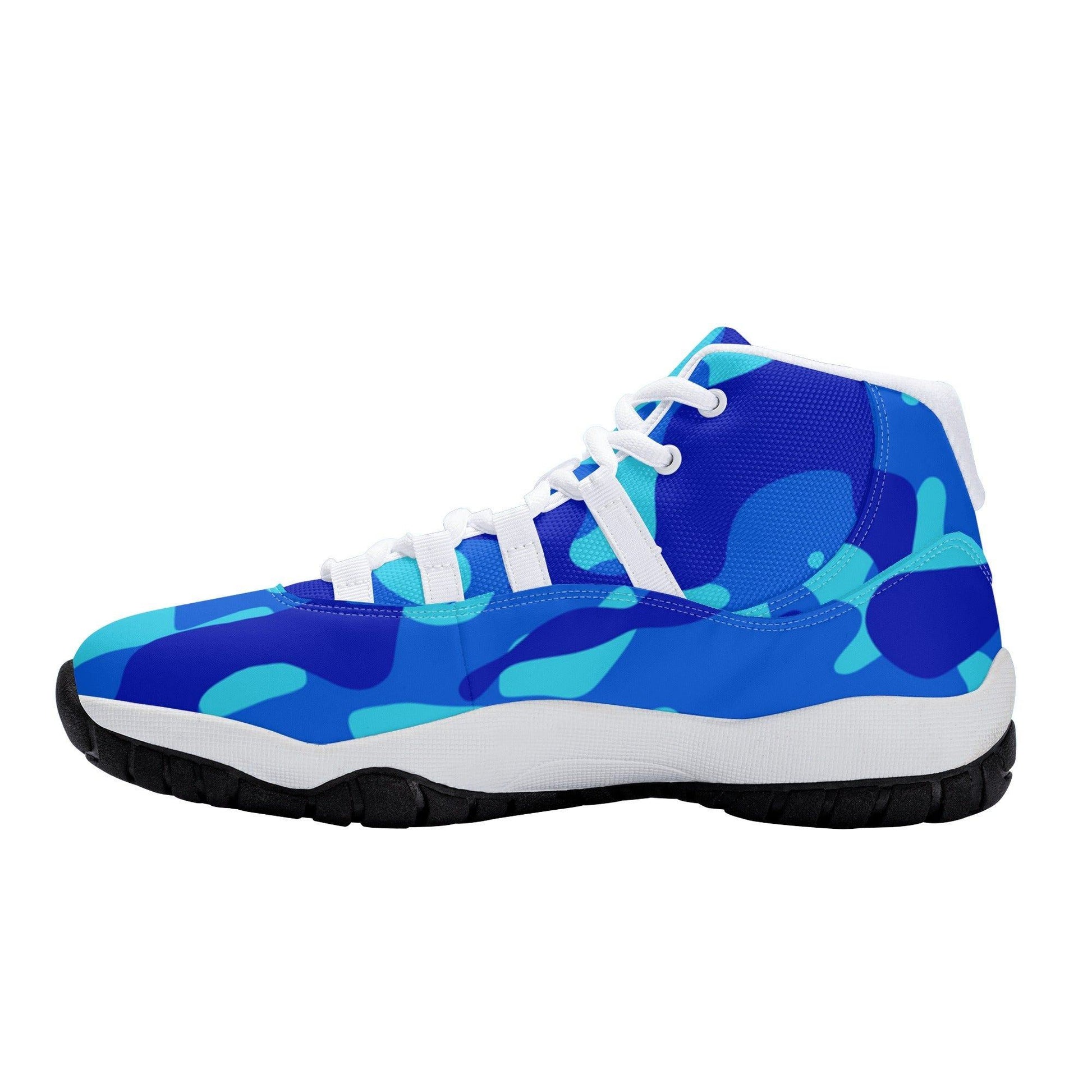 Blue Camouflage High Top Herren Sneaker Sneaker 108.99 Blue, Camouflage, Herren, High, Sneaker, Top JLR Design