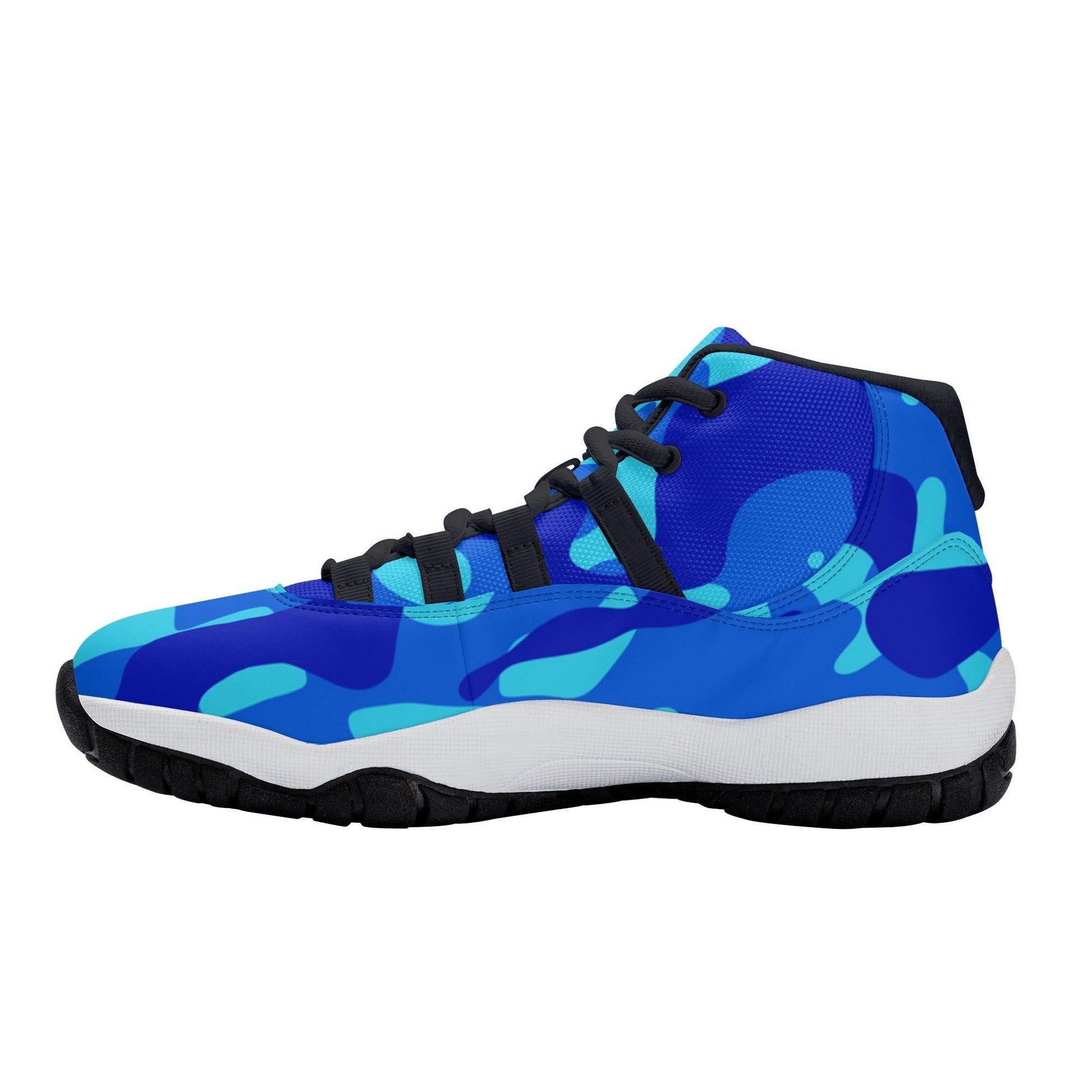 Blue Camouflage High Top Herren Sneaker Sneaker 108.99 Blue, Camouflage, Herren, High, Sneaker, Top JLR Design