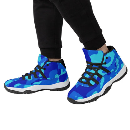 Blue Camouflage High Top Herren Sneaker Sneaker 108.99 Blue, Camouflage, Herren, High, Sneaker, Top JLR Design