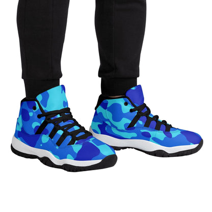 Blue Camouflage High Top Herren Sneaker Sneaker 108.99 Blue, Camouflage, Herren, High, Sneaker, Top JLR Design