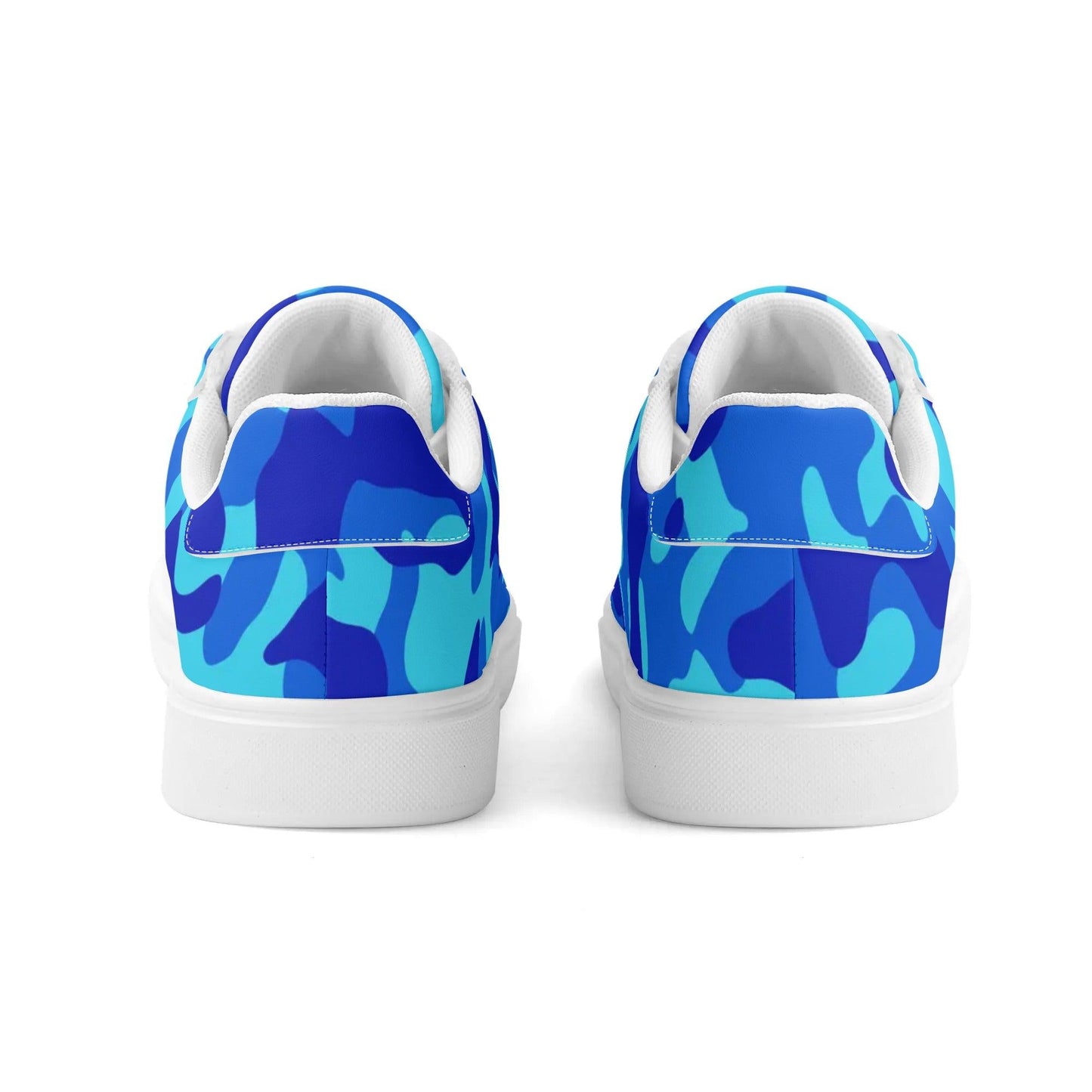 Blue Camouflage Low Top Leather Sneaker Low Top Sneaker 83.99 Blue, Camouflage, Leather, Low, Sneaker, Top JLR Design