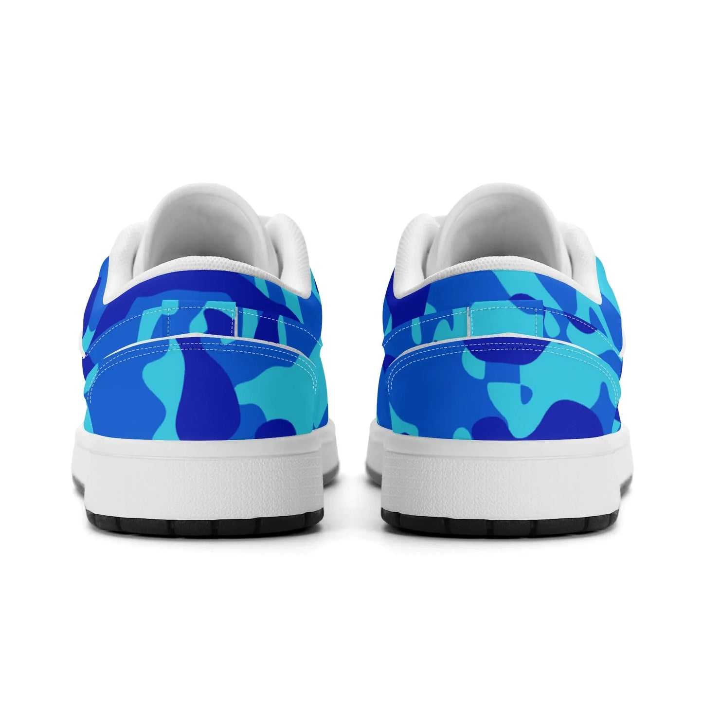 blue-camouflage-low-top-leder-sneaker-fur-damen-sneaker-jlr-design-37543 - JLR Design