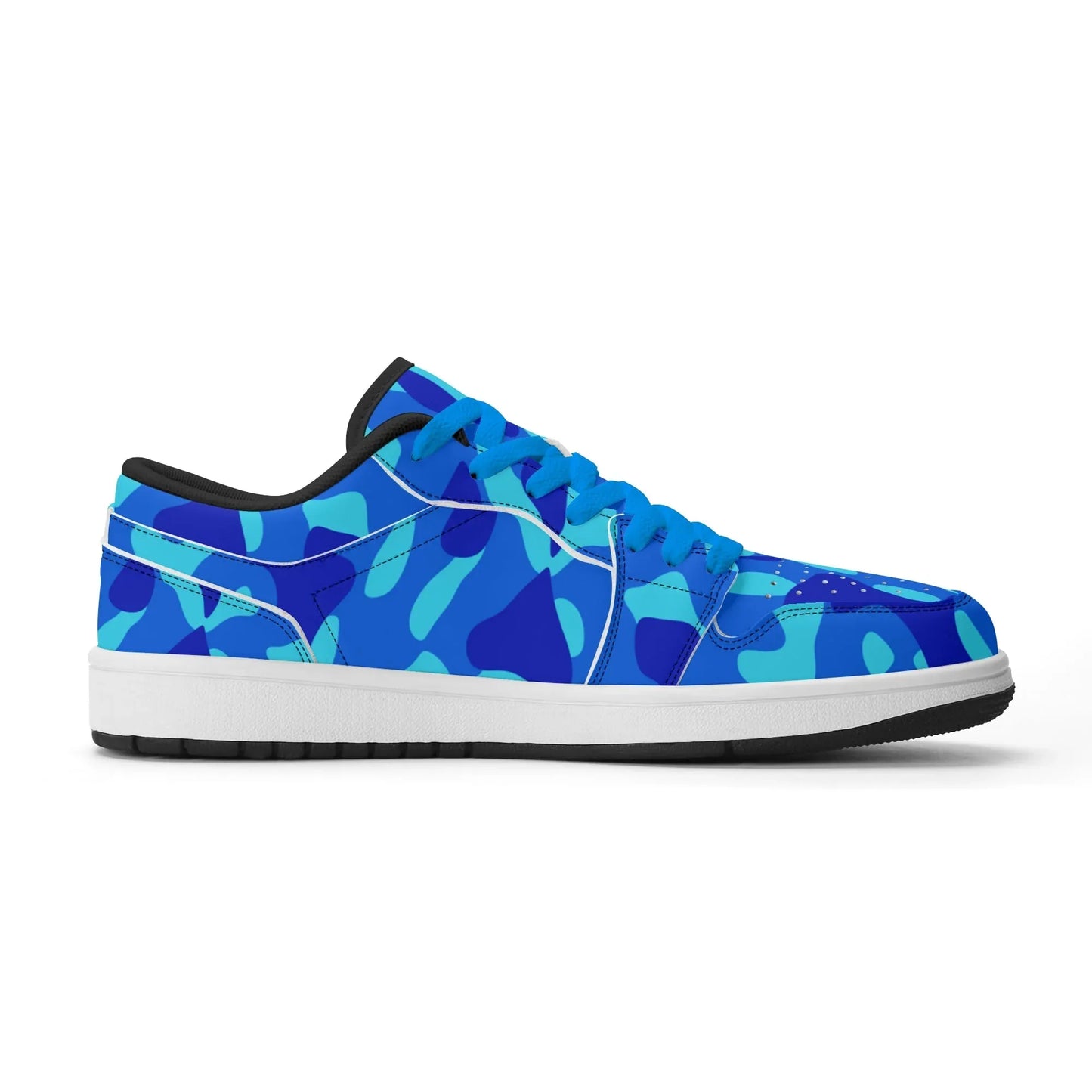blue-camouflage-low-top-leder-sneaker-fur-herren-sneaker-jlr-design-72492 - JLR Design