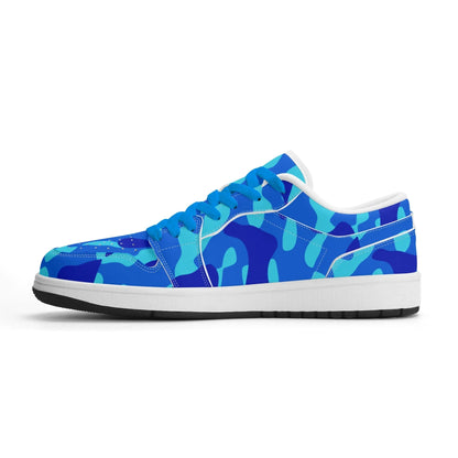 blue-camouflage-low-top-leder-sneaker-fur-herren-sneaker-jlr-design-80584 - JLR Design